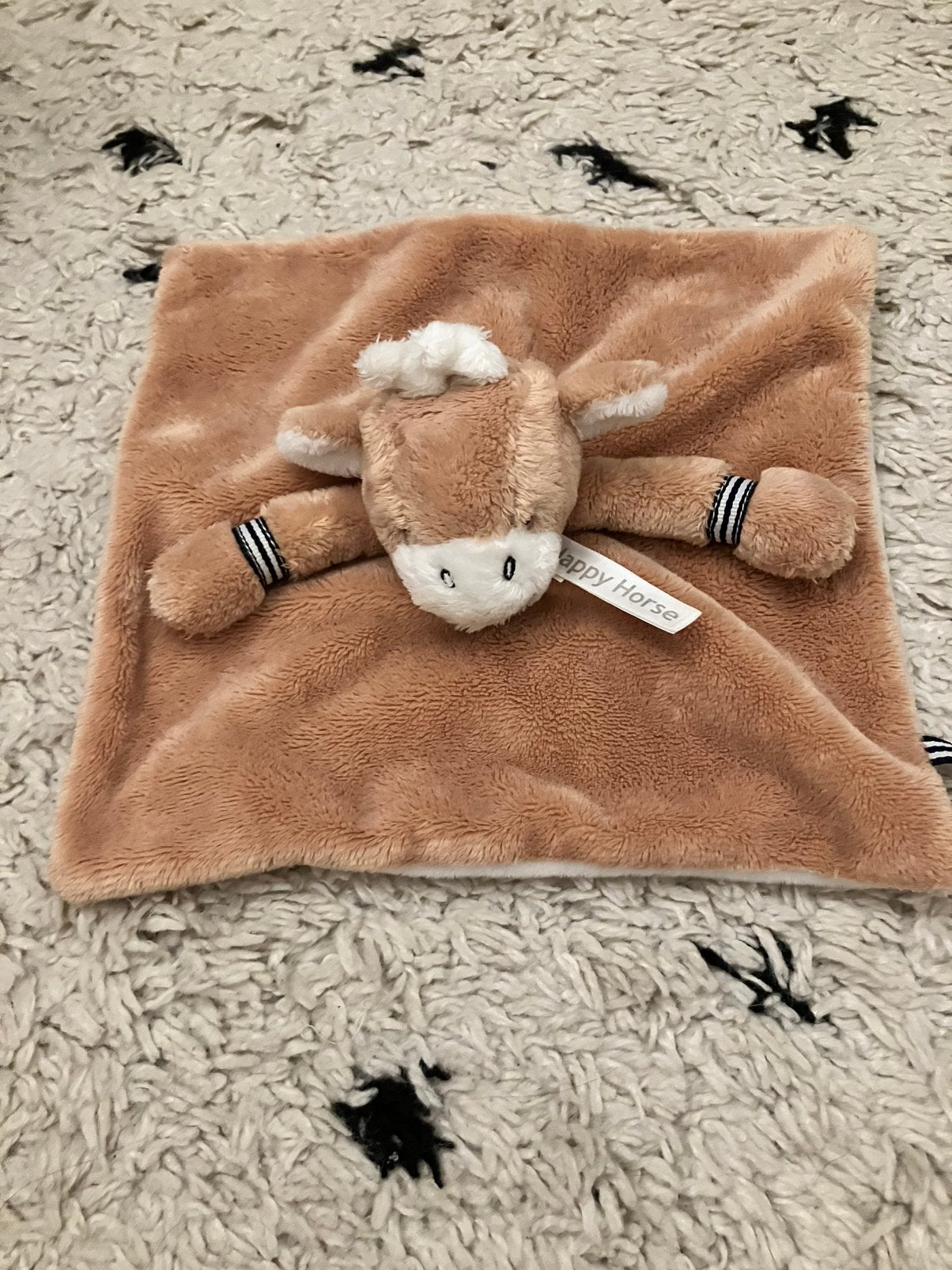 Happy horse giraf giraffe knuffeldoekje, Ophalen of Verzenden, Zo goed als nieuw, Overige typen