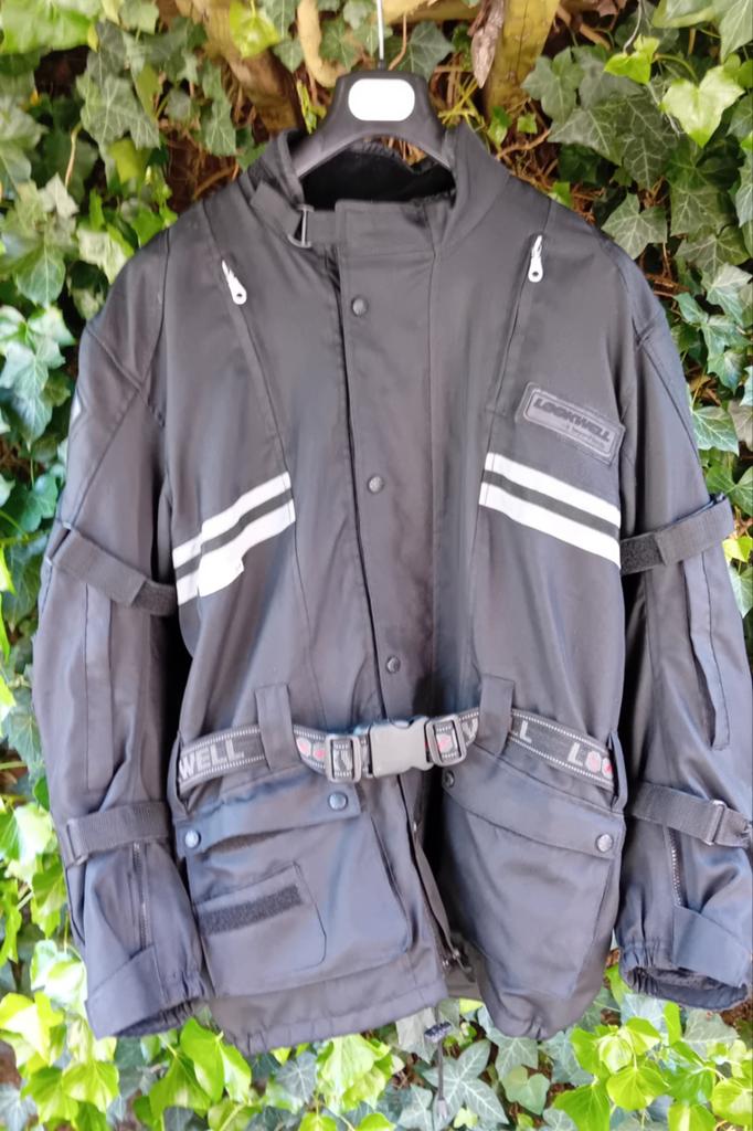 Lookwell motorjas met bescherming, maat L 52, Motoren, Kleding | Motorkleding, Ophalen of Verzenden, Tweedehands, Jas | textiel