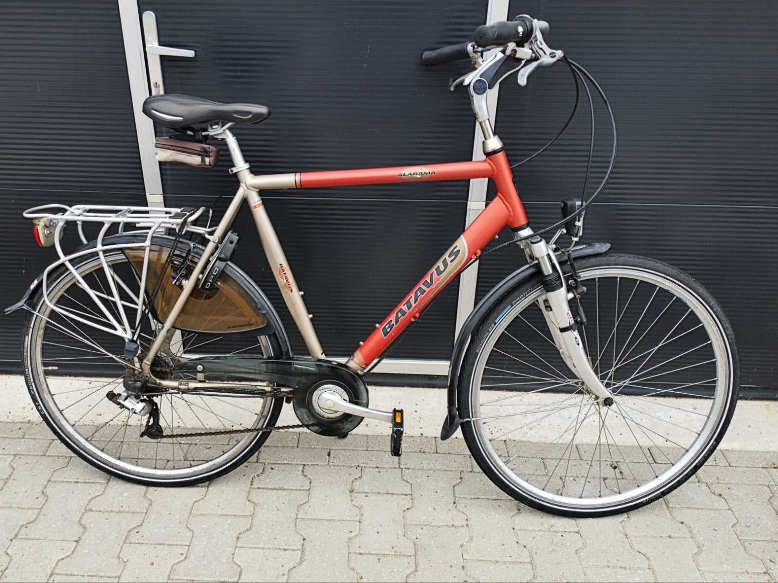 Batavus Alabama 8-speed stadsfiets – Nette en rijklaar staat, Ophalen, Info@accell.nl, Velgrem, Versnellingen