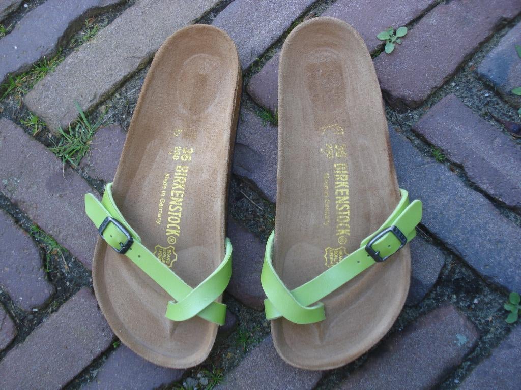 PIAZZA BIRKENSTOCK 36  GROEN NIEUW GRATIS VERZENDING POST, Slippers, Birkenstock 36, Verzenden, Nieuw