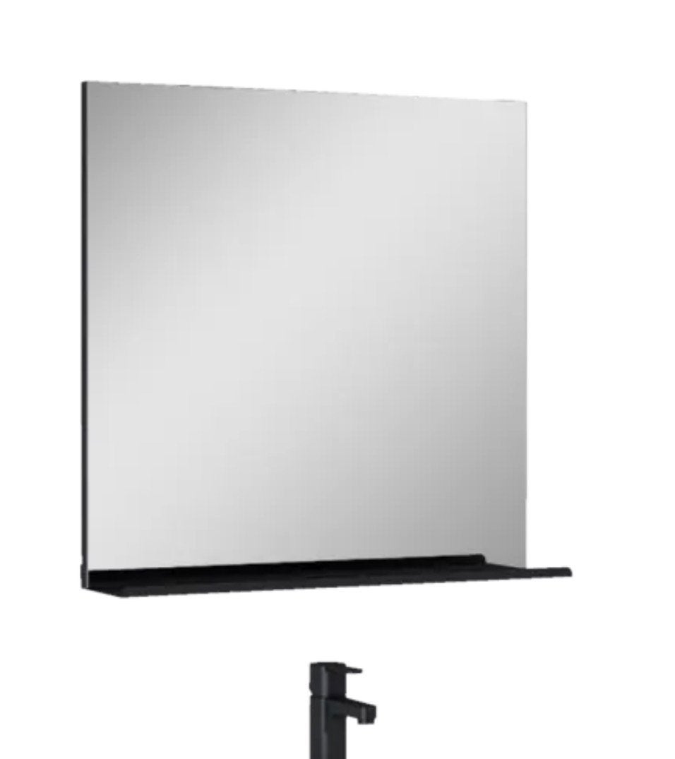 Nieuwe spiegel met plank - perfect voor badkamer/hal, Ophalen, Vierkant, Nieuw, Minder dan 100 cm
