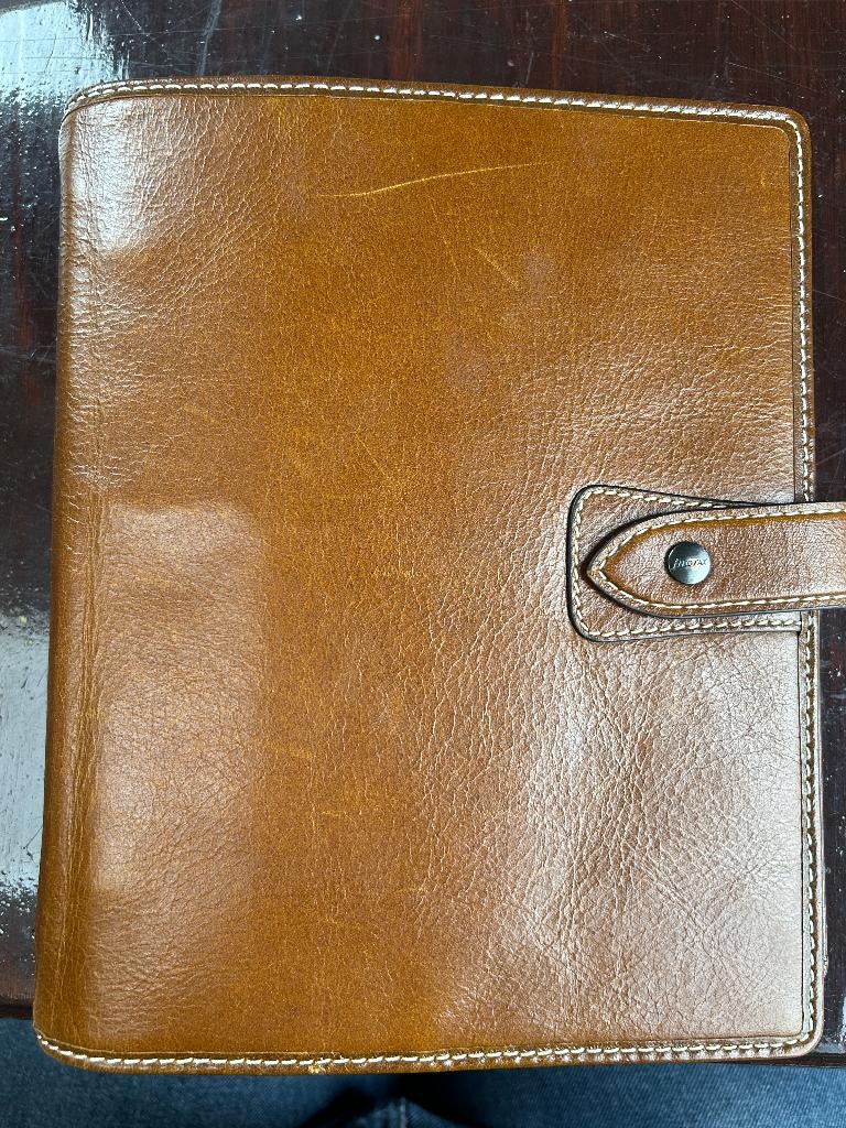 Filofax Malden A5 Organiser | Cognac Leather | Met doos, Diversen, Ophalen of Verzenden, Zo goed als nieuw
