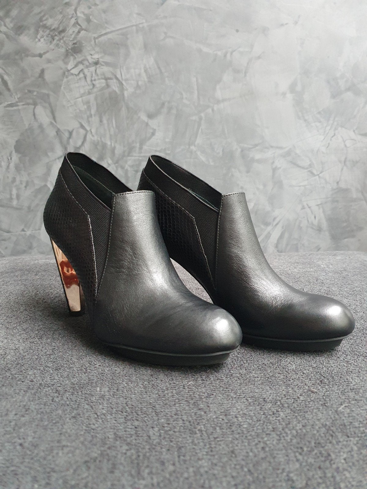 United Nude Enkellaarzen Maat 40 Zwart, Zwart, Lage of Enkellaarzen, Ophalen of Verzenden, Zo goed als nieuw