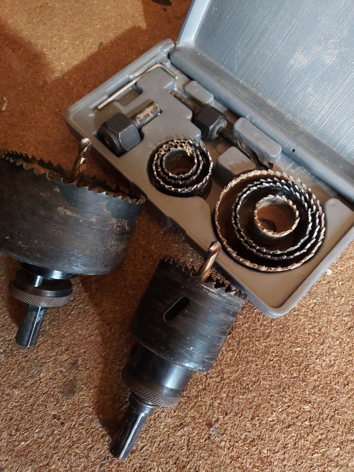 Gatenboor set., Ophalen, Gebruikt