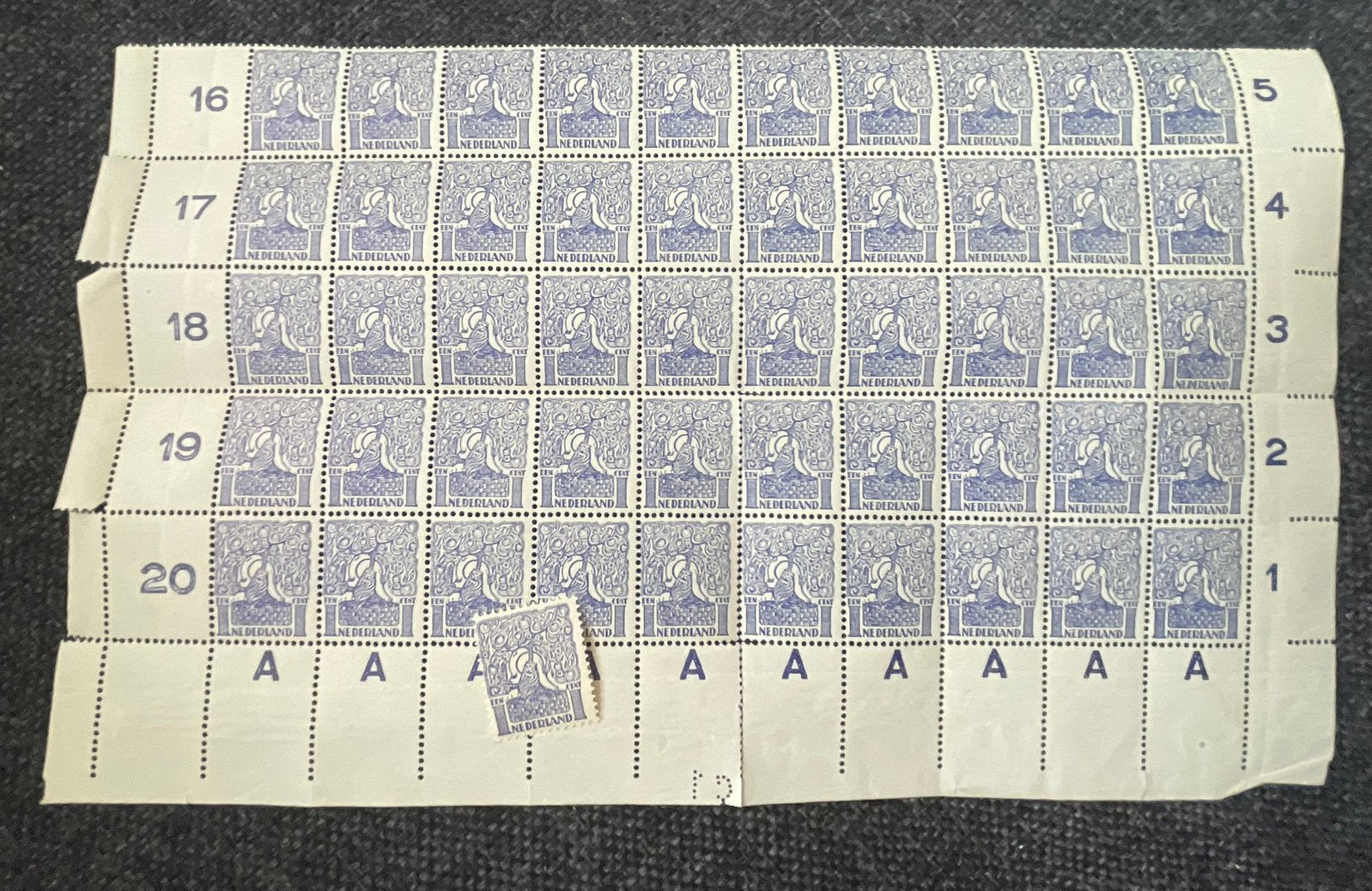 Nvph 110 postfris 62 X, Postzegels en Munten, Ophalen of Verzenden, T/m 1940, Postfris