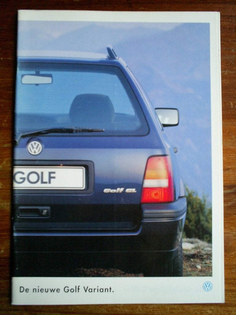 VW De Nieuwe Golf Variant [ 1 / 1994 ] 40 pag., Boeken, Ophalen of Verzenden, Zo goed als nieuw, Volkswagen