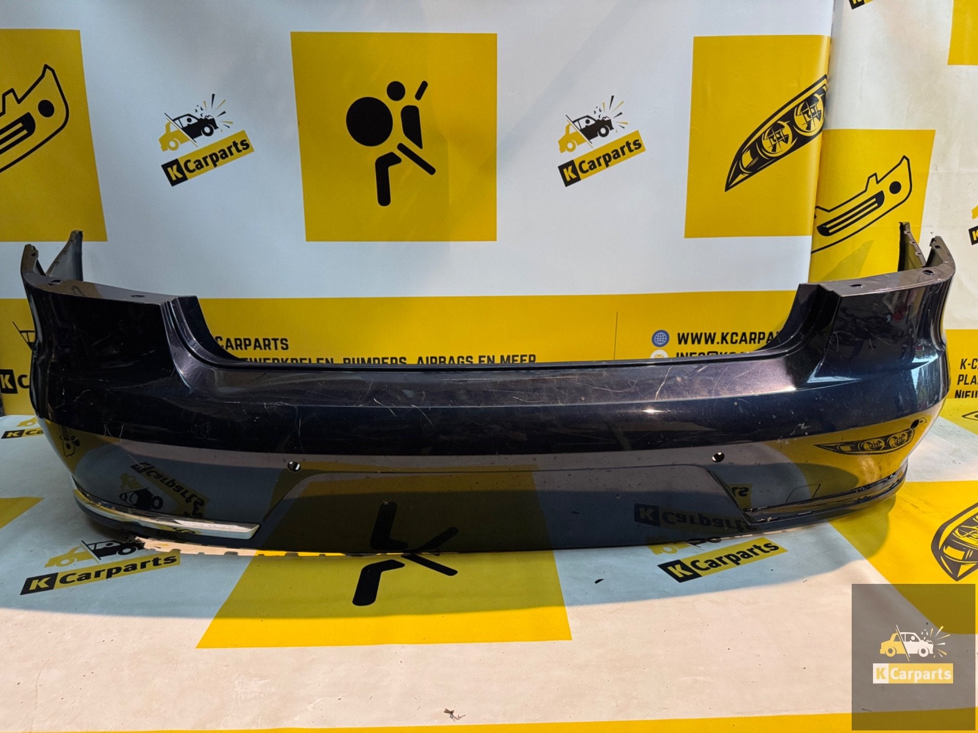 Volkswagen Passat B7 sedan achterbumper 3AE807417A, Gebruikt, Volkswagen, Volkswagen AG, Achter