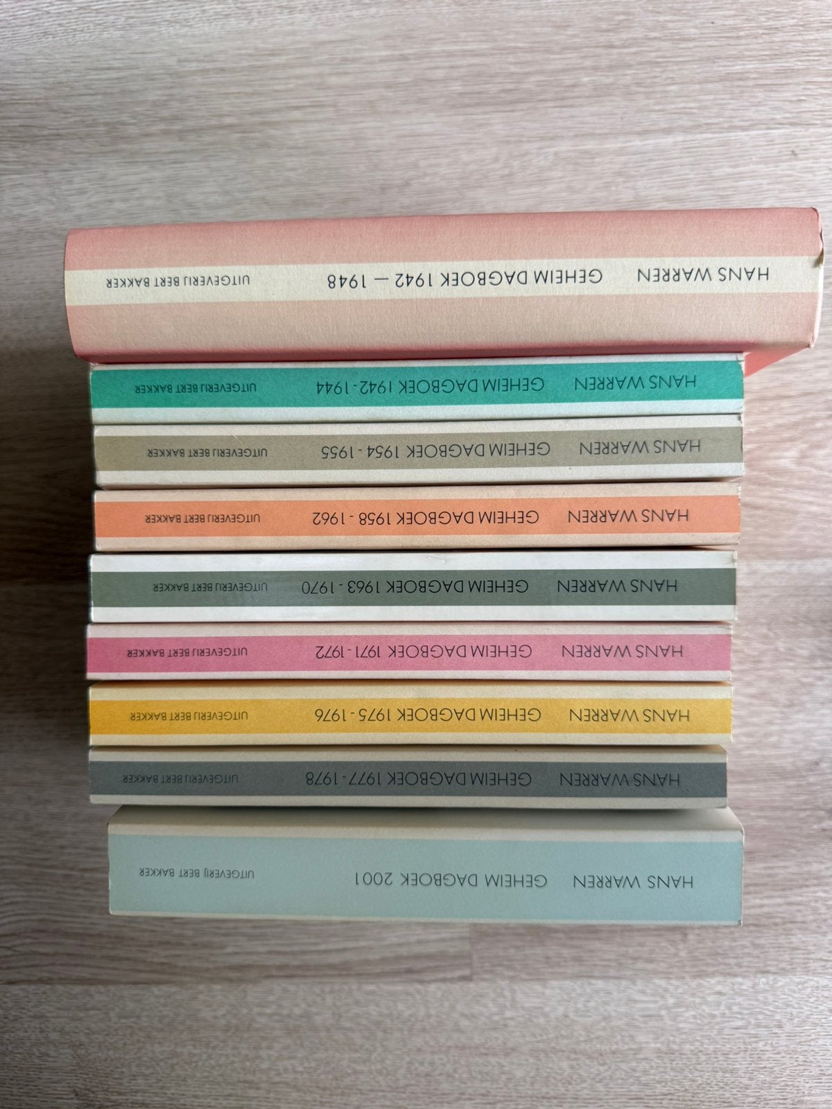 Hans Warren Geheim Dagboek - Diverse delen, Boeken, Verzenden, Gelezen, Overige