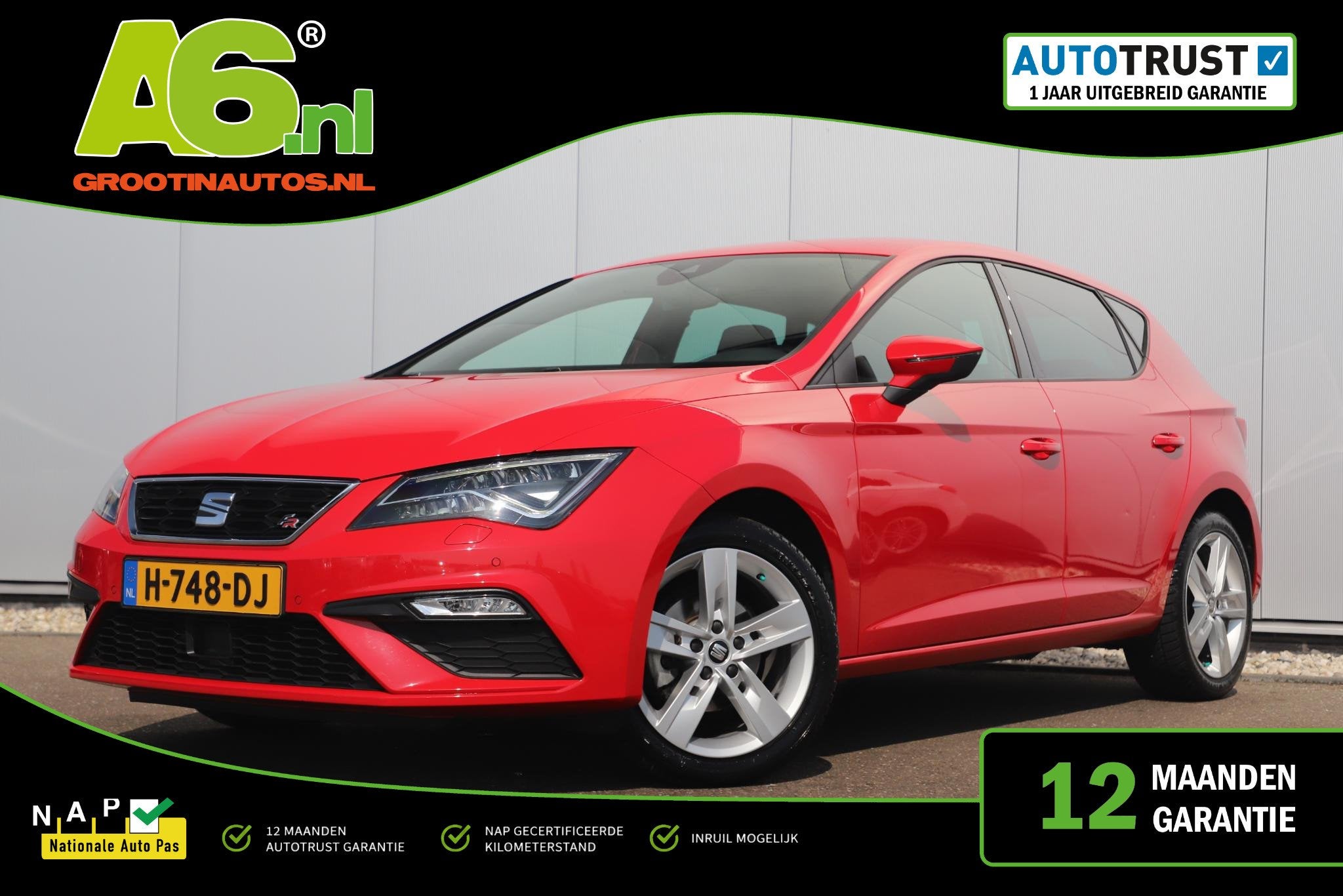 SEAT Leon 1.0 TSI FR Ultimate Edition Virtual Cockpit Keyles, Auto's, Automatische klimaatregeling, Euro 6, Met garantie (alle)