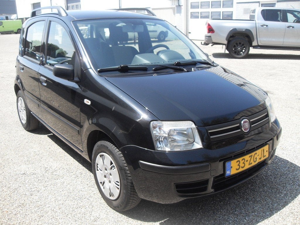 Fiat PANDA 1.2Edizone cool airco, Auto's, Fiat, Voorwielaandrijving, Gebruikt, Zwart, Bedrijf
