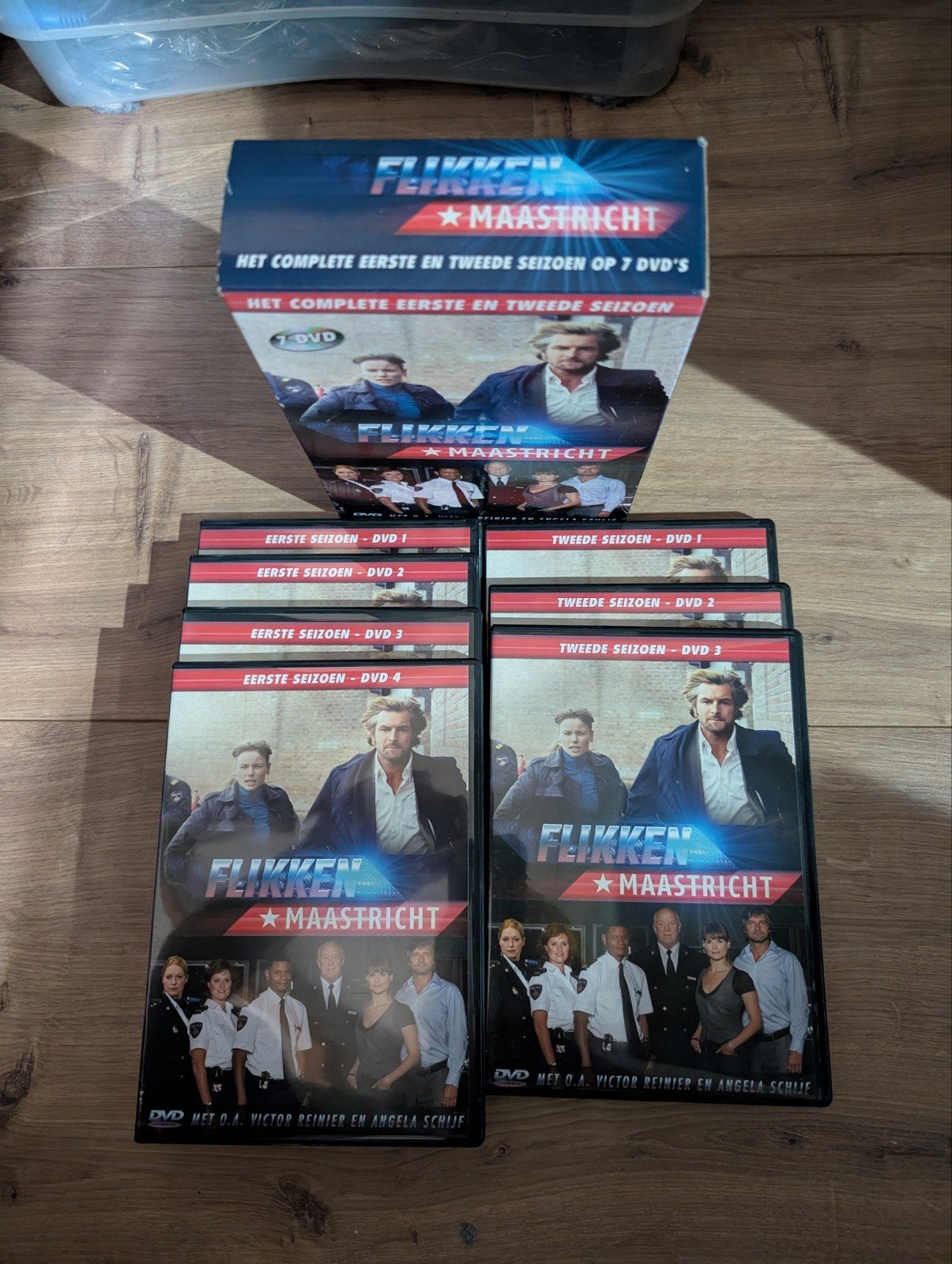 Flikken Maastricht Seizoen 1 & 2 DVD Boxset, Gebruikt, Nederlands, Inclusief doosje, Ophalen of Verzenden
