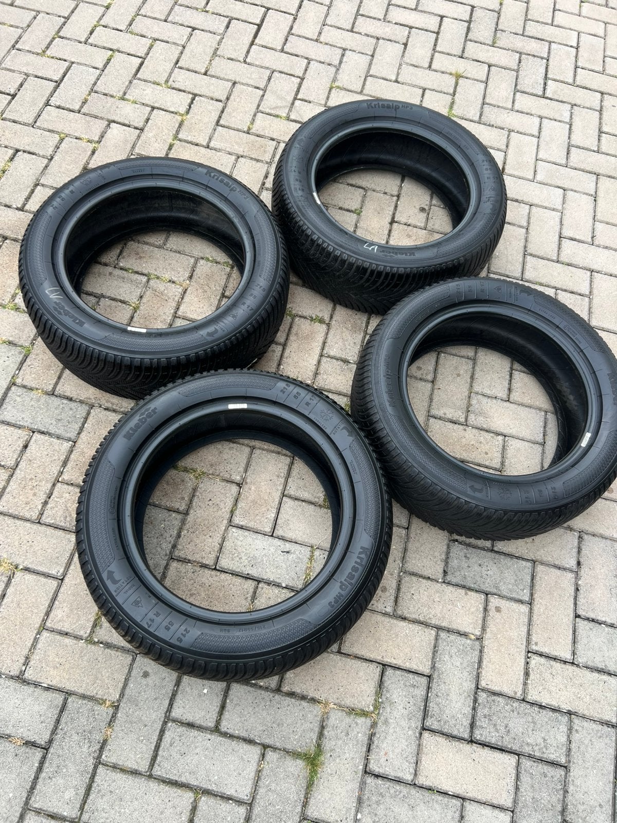 215/55R17 winterbanden Kleber 7mm, Ophalen of Verzenden