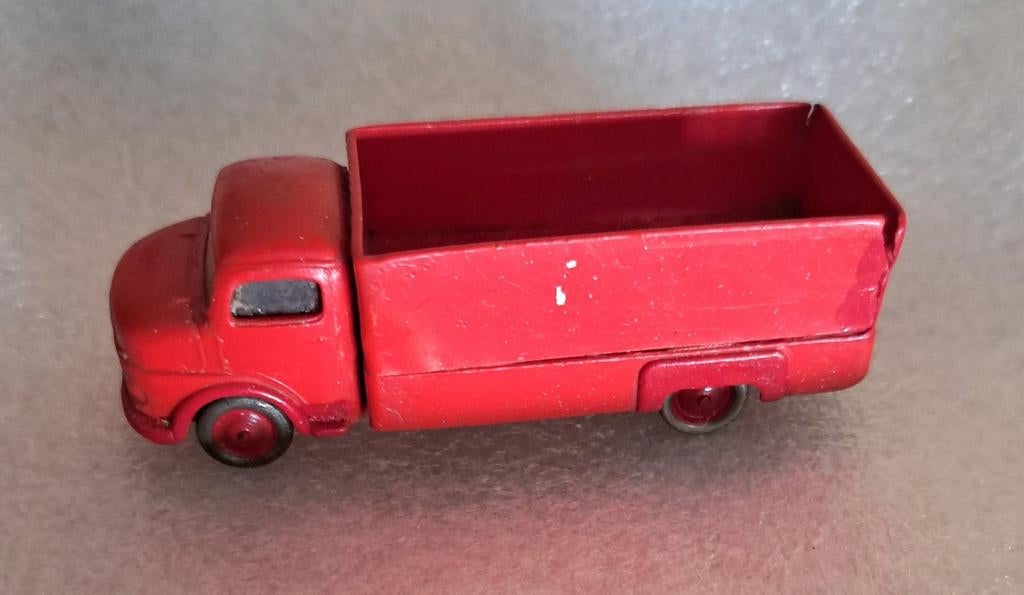 Vintage rood speelgoed vrachtwagentje Lego Mercedes, Ophalen of Verzenden, Gebruikt