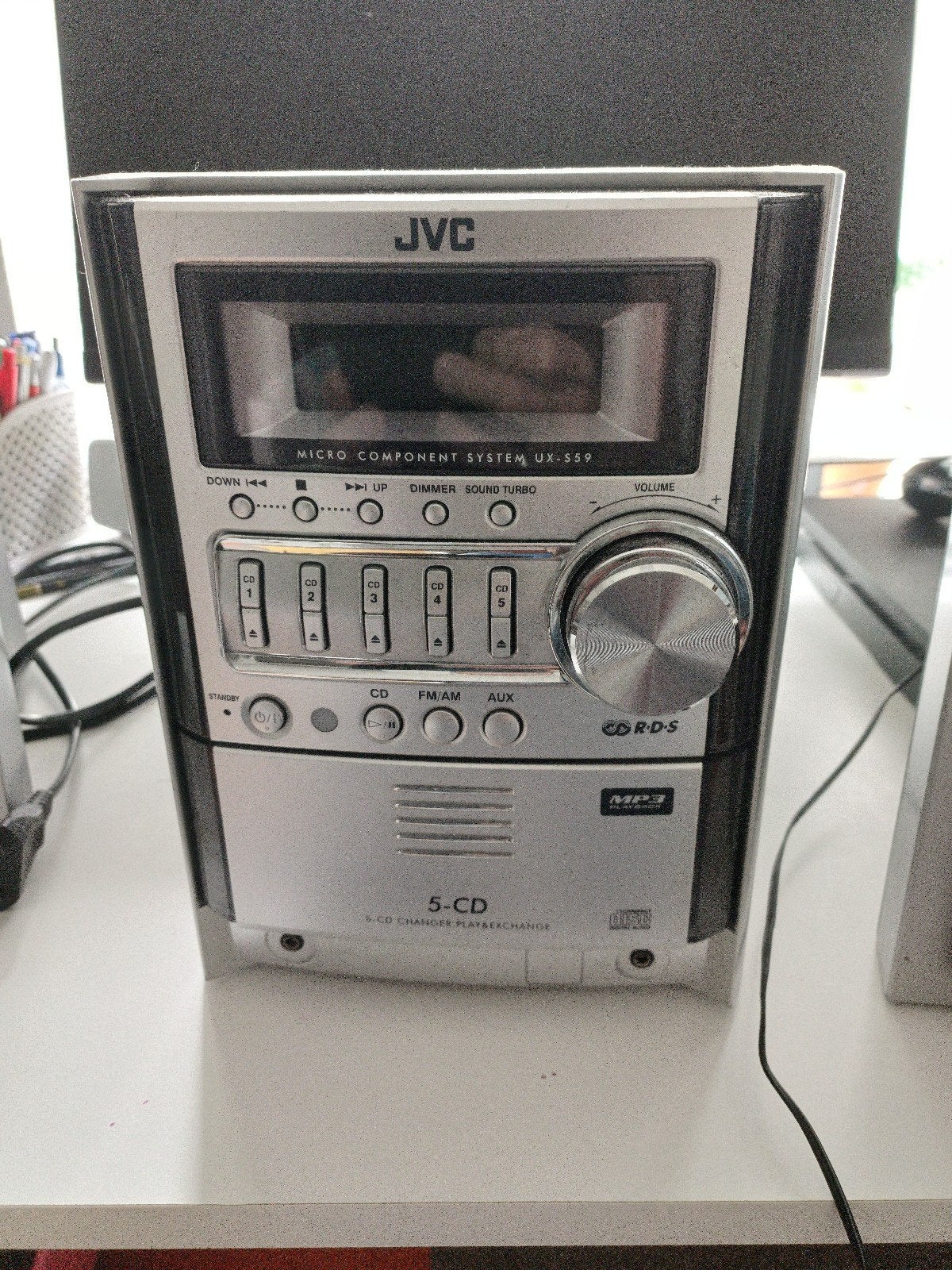 JVC micro component system UX-s59, JVC, Cd-speler, Ophalen of Verzenden, Zo goed als nieuw