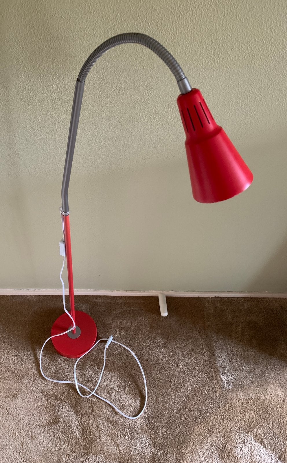 Vintage Ikea “Kvart” vloerlamp, Huis en Inrichting, Lampen | Vloerlampen, Ophalen, Gebruikt, 100 tot 150 cm, Vintage