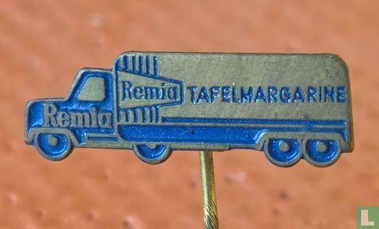 Speldje - Remia tafelmargarine [blauw], Ophalen of Verzenden, Zo goed als nieuw, Merk, Speldje of Pin