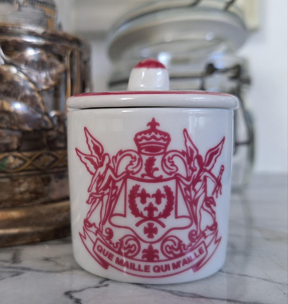 Vintage Maille Mosterdpotje - Moutarde Fine de Dijon, Ophalen of Verzenden