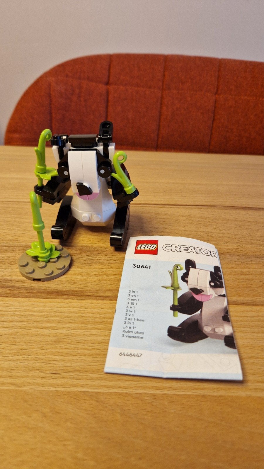 LEGO Creator 30641 Panda 3-in-1 set, Ophalen of Verzenden, Zo goed als nieuw, Overige merken