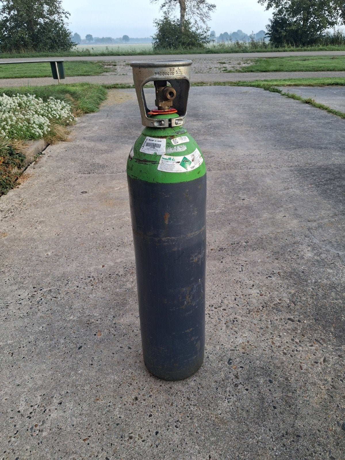 Las gasfles 20L, Ophalen, Gebruikt, Minder dan 150 ampère, Tig