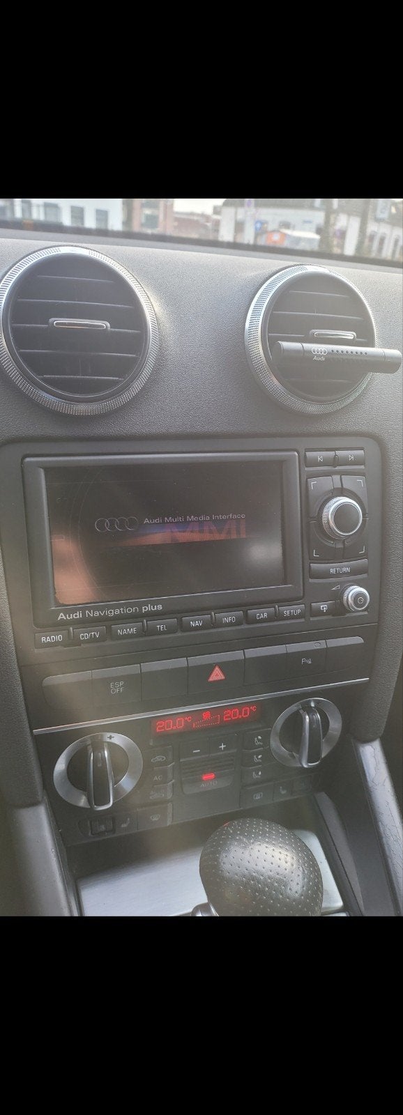 audi a3 8p rns e plus navi, Ophalen, Gebruikt