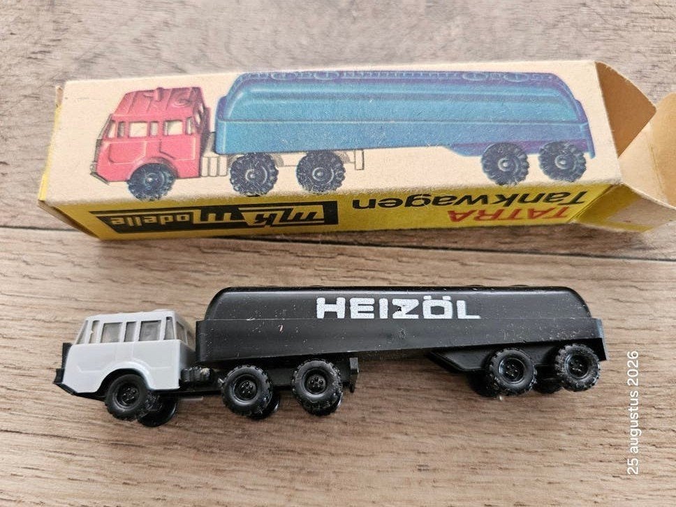HO Tatra Tankwagen DDR, Veb Modell-nieuw in doos, Ophalen of Verzenden, Nieuw, Overige typen, Overige merken