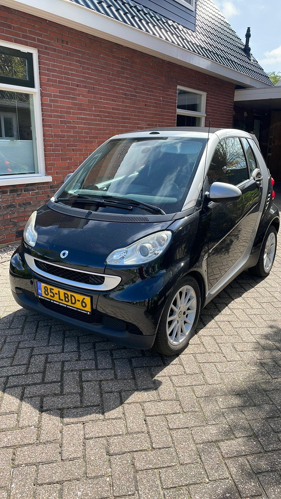 Smart ForTwo 1.0 52KW Cabrio MHD AUT 2010 Grijs