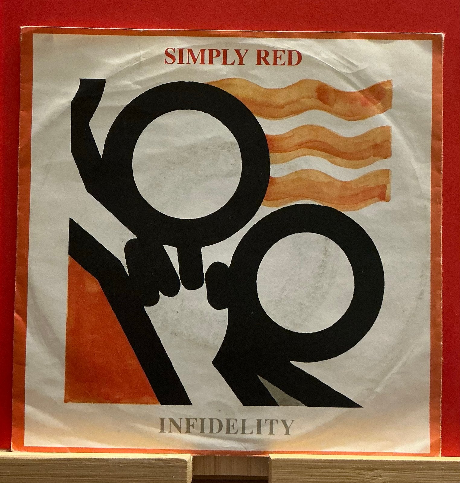 Simply Red - Infidelity (Vinyl Single), Fotohoes, 7 inch, Ophalen of Verzenden, Zo goed als nieuw