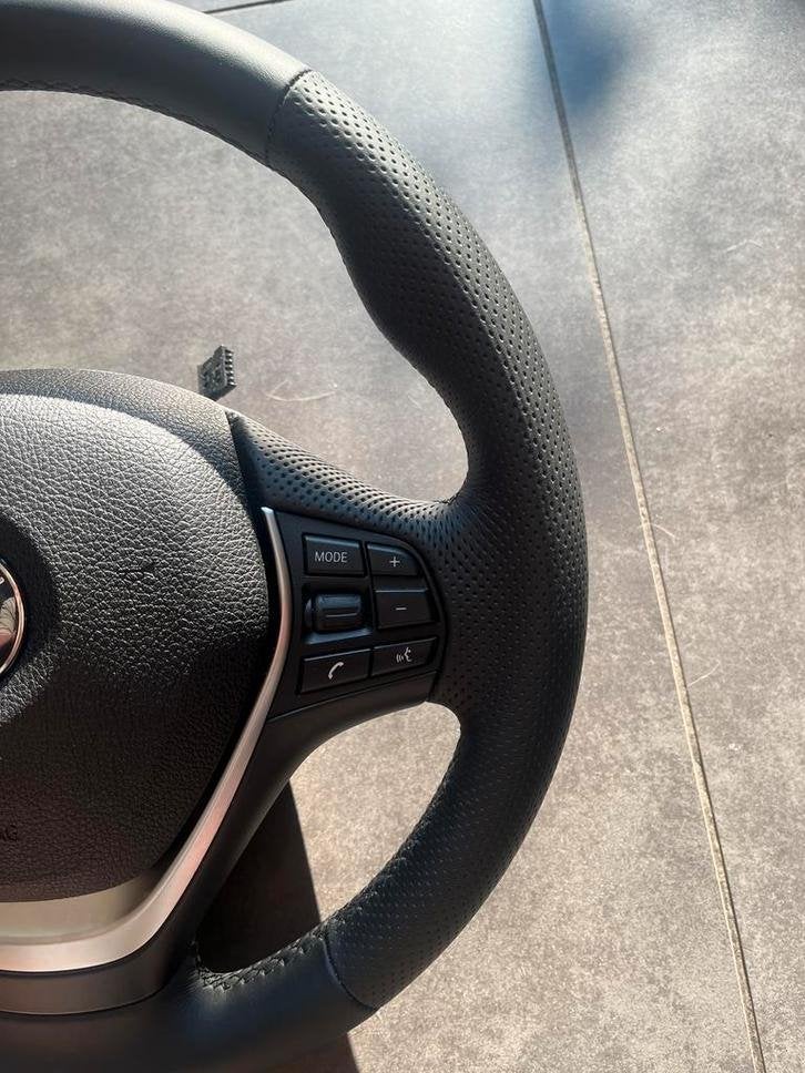 Nieuw BMW sport stuur geperforeerd leder met airbag, Verzenden, Bmw origineel, Nieuw, BMW