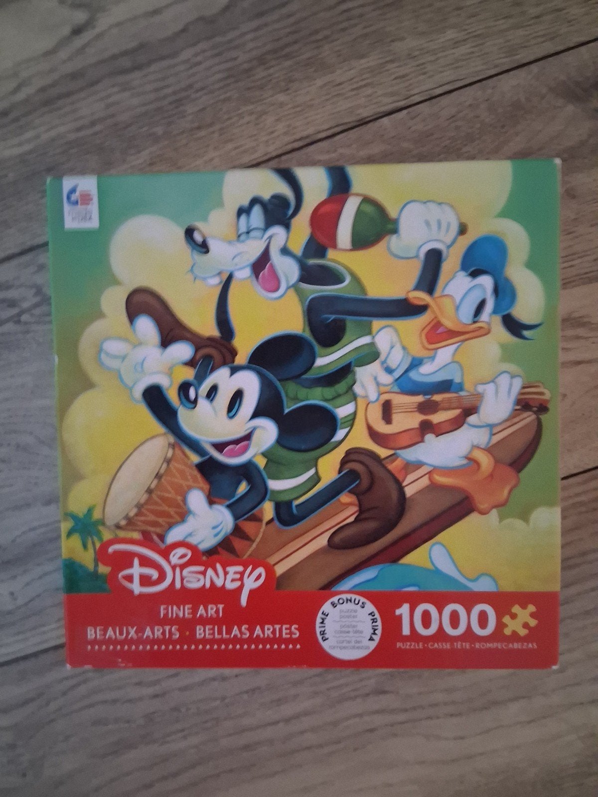 disney puzzel 1000 stukjes, Hobby en Vrije tijd, Denksport en Puzzels, Ophalen of Verzenden, 500 t/m 1500 stukjes, Zo goed als nieuw