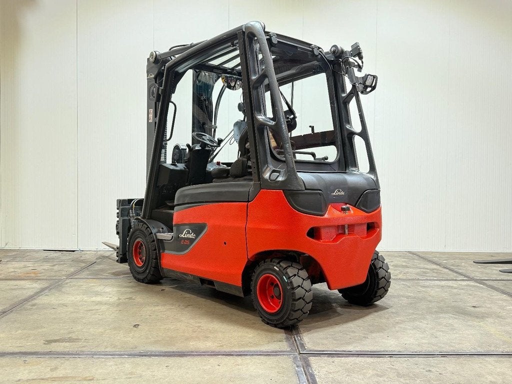 Linde E25 2021 Triplex 4,7M Vorkversteller Sideshift Accu 77, 2000 tot 3000 kg, Elektrisch, Heftruck, Linde