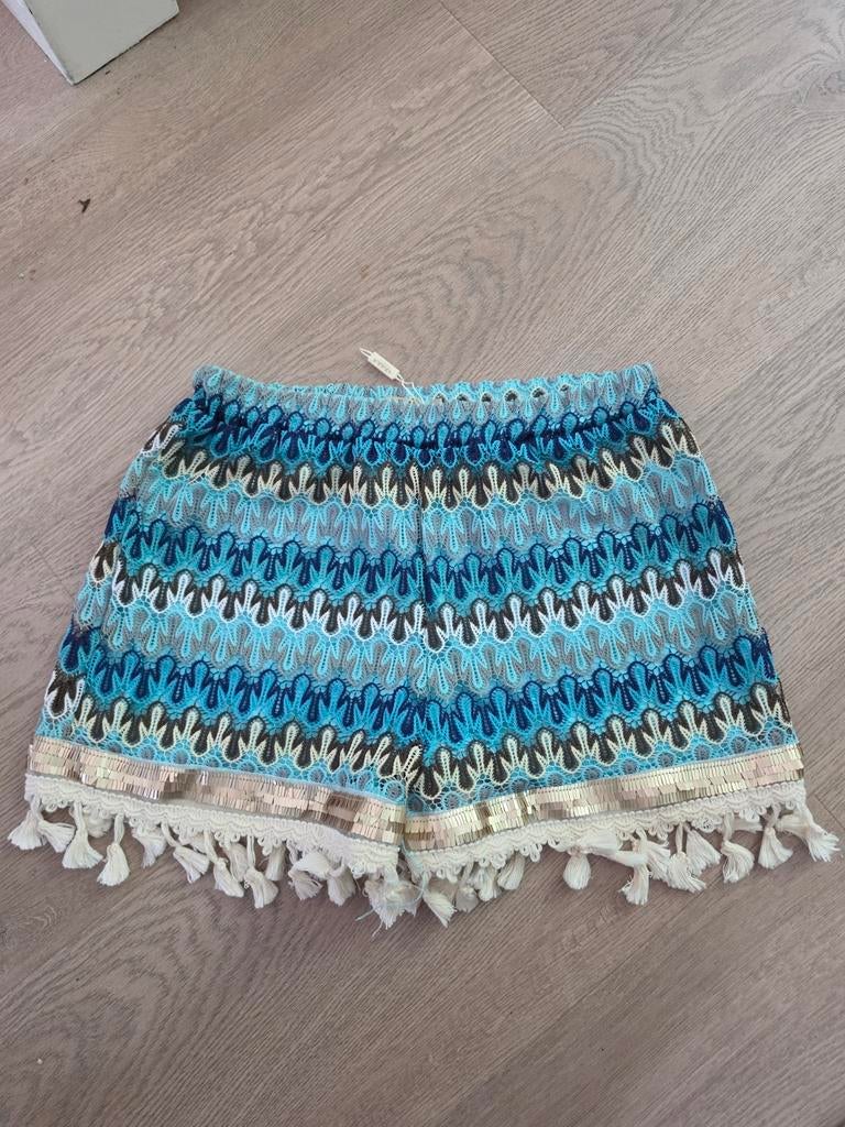 Korte broek maat S/M, Kort, Blauw, Nieuw, Ophalen of Verzenden