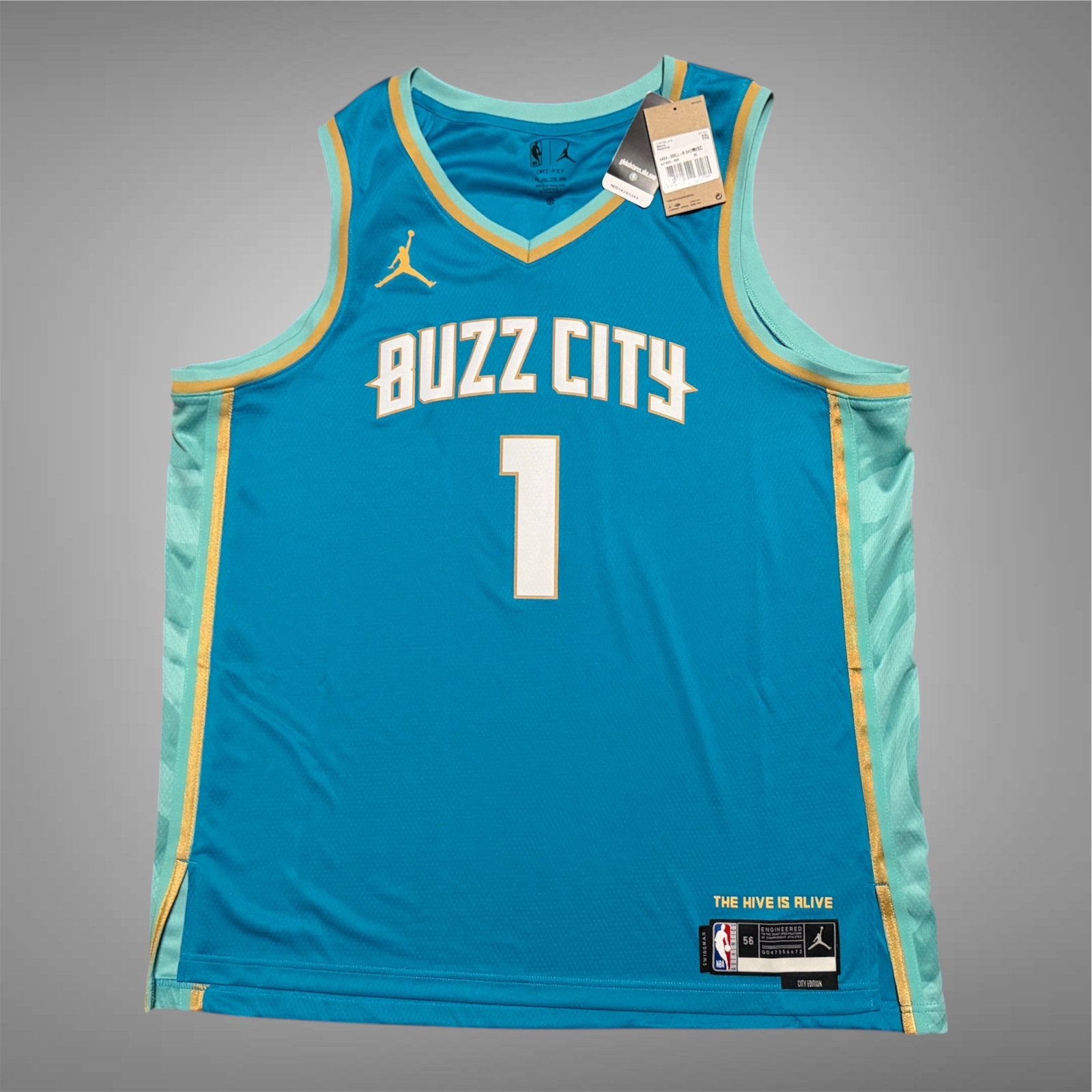 NIEUW Nike NBA Lamelo Ball jersey maat XXL basketball shirt, Sport en Fitness, Basketbal, Ophalen of Verzenden, Nieuw, Kleding