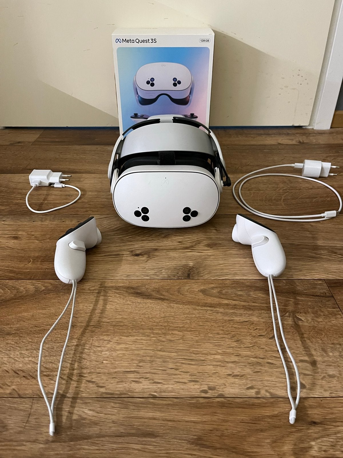 Meta Quest 3S met BoboVR headstrap en batterij, Spelcomputers en Games, Ophalen of Verzenden, Zo goed als nieuw, VR-bril, Overige platformen