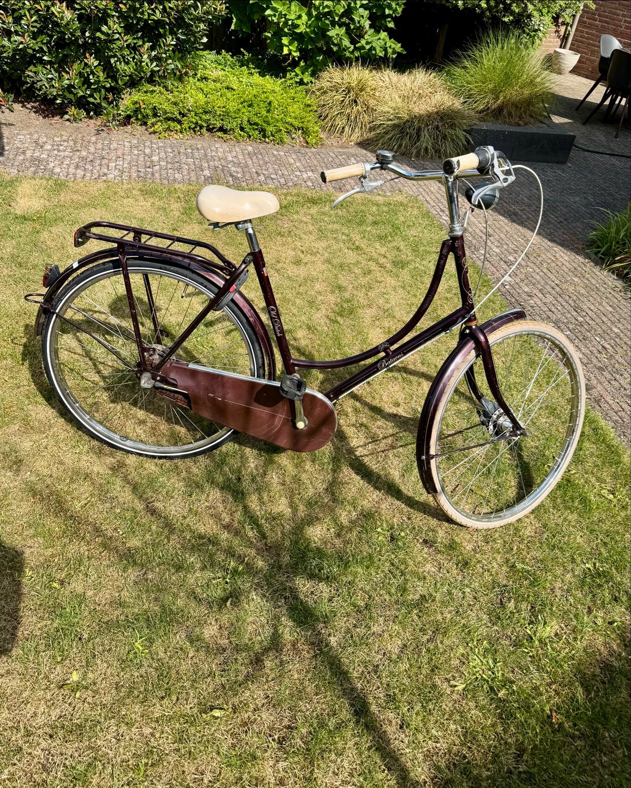 Batavus Old Dutch damesfiets, Fietsen en Brommers, Ophalen, Terugtraprem, Gebruikt, Batavus