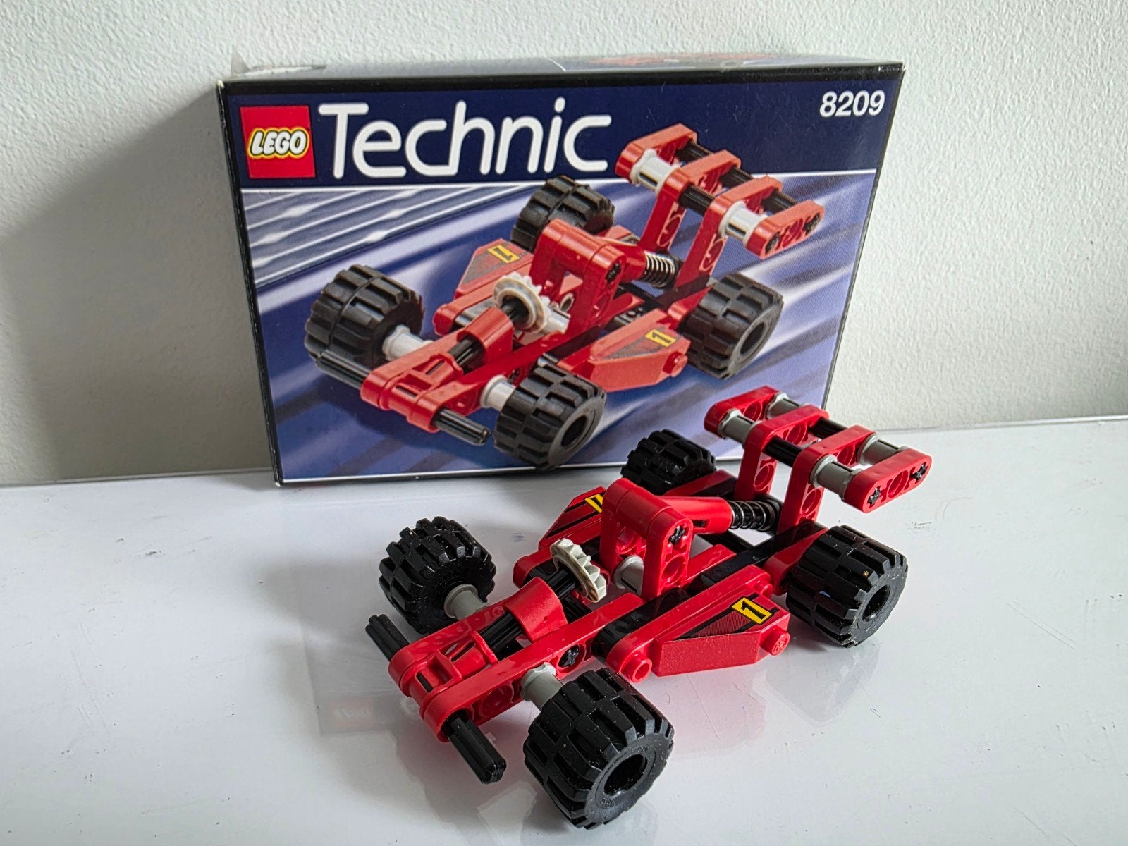 Lego Technic Set 8209: Klassieke Racewagen, Compleet, Lego, Ophalen of Verzenden, Zo goed als nieuw