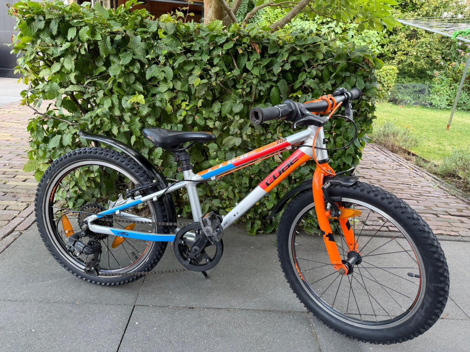 Cube mountainbike 20 inch, Fietsen en Brommers, Ophalen, Gebruikt, Velgrem, Versnellingen