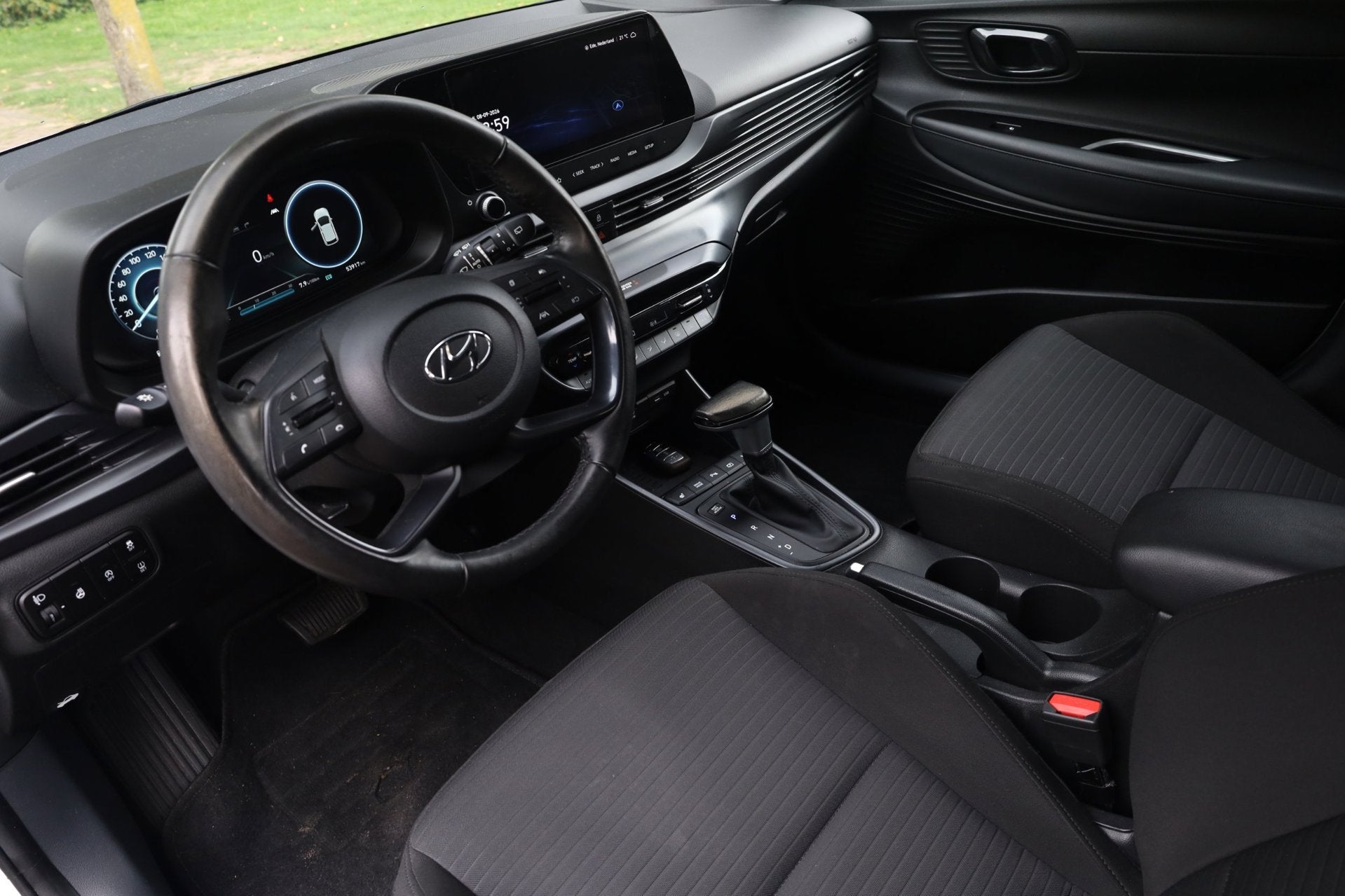 Hyundai I20 1.0 T-GDI N Line Aut. | Adaptieve Cruise | Stoel, Auto's, Dealer onderhouden, Gebruikt, Bedrijf, Hybride Elektrisch/Benzine