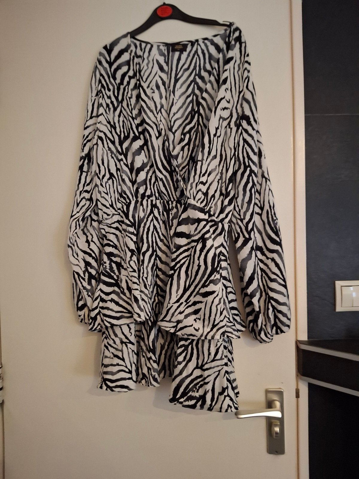 Seven Sisters Zebra Print Jurk XL, Seven Sisters, Zwart, Maat 46/48 (XL) of groter, Ophalen of Verzenden