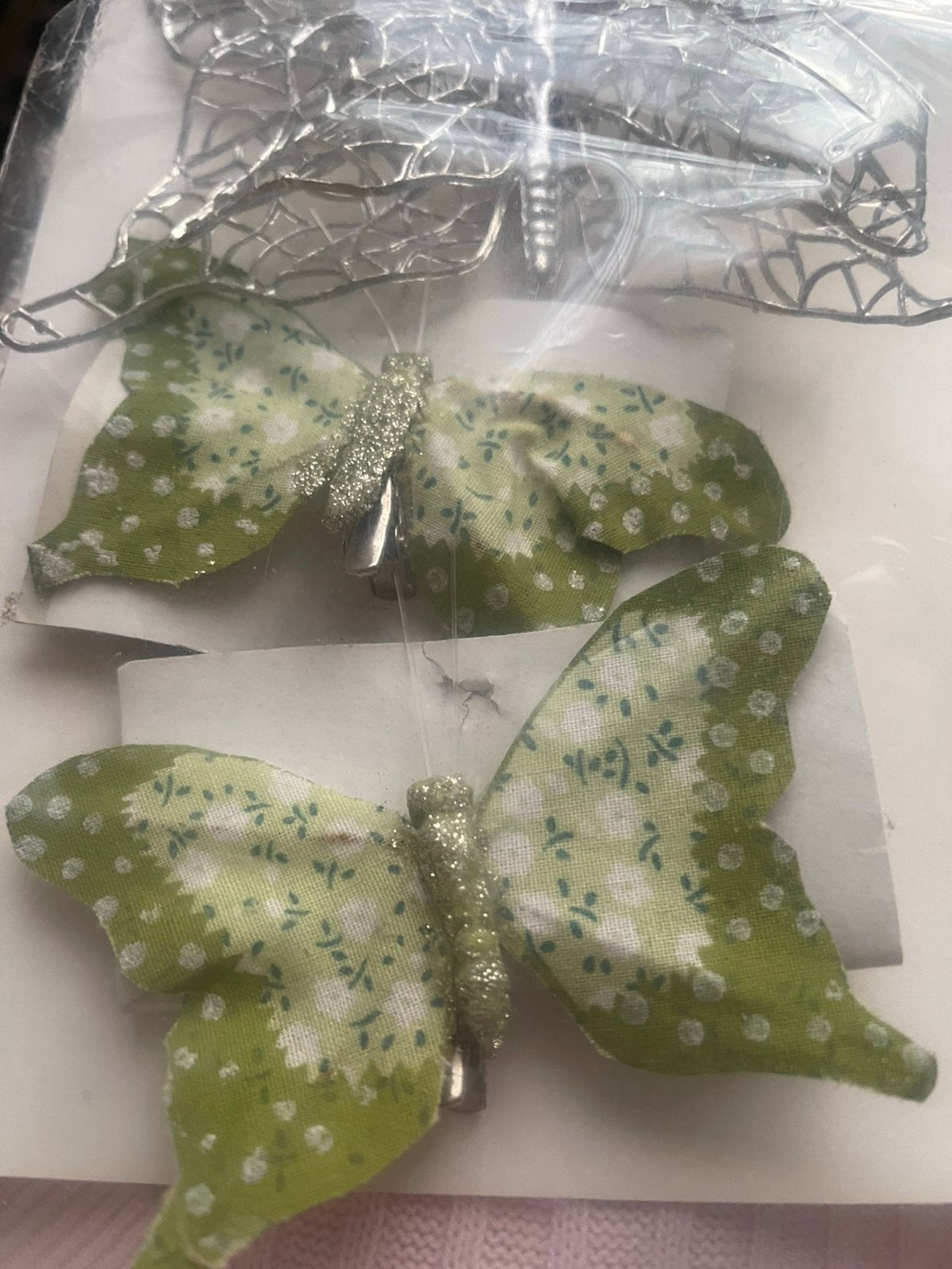 Nieuwe decoratie vlinders, Ophalen of Verzenden, Nieuw, Knutselmateriaal