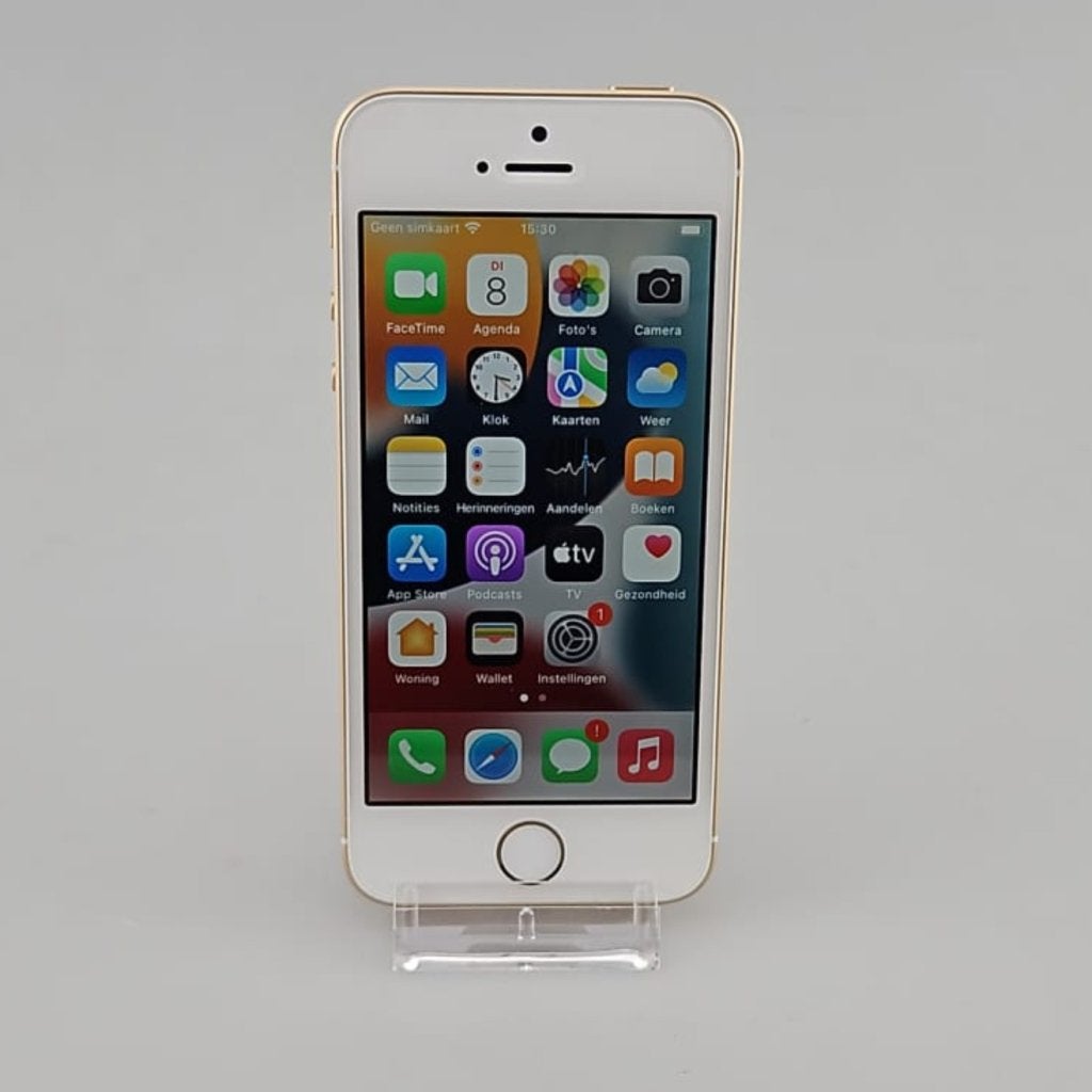 iPhone SE 2016 32GB Gold Bat:92% IOS 15.8.8, Telecommunicatie, Apple, Gebruikt, Support@apple.com, One Apple Park Way
Cupertino, CA 95014
United States