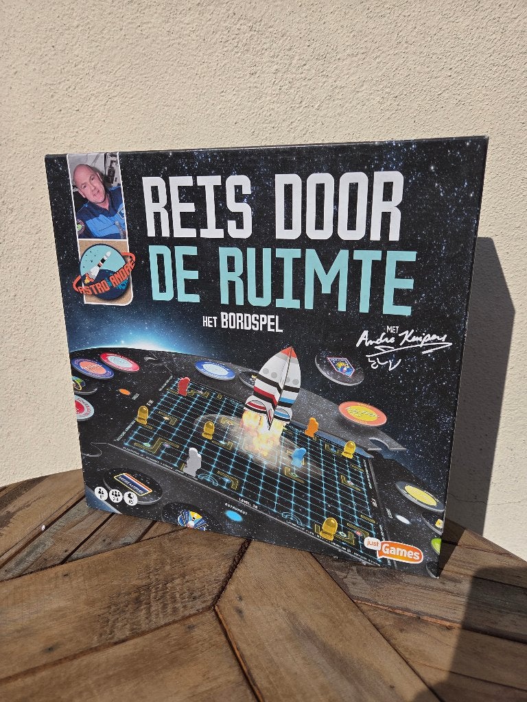 Reis door de Ruimte - Het Bordspel, Ophalen of Verzenden, Zo goed als nieuw, Just Games
