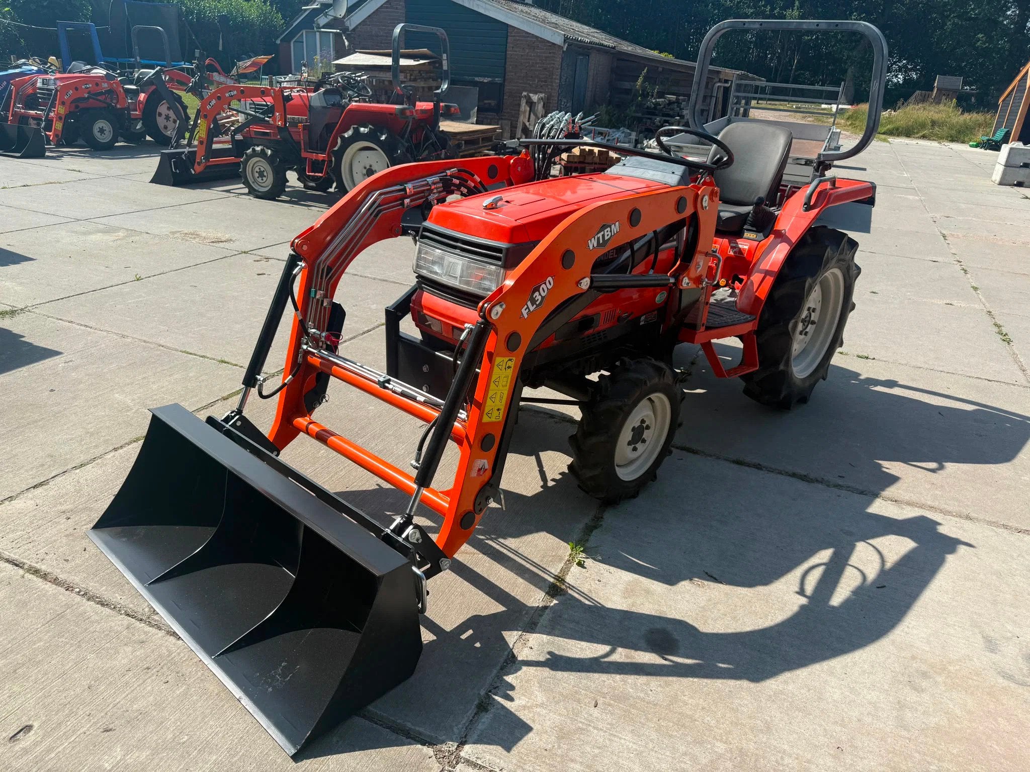 Kubota GL221 met voorlader, Overige typen