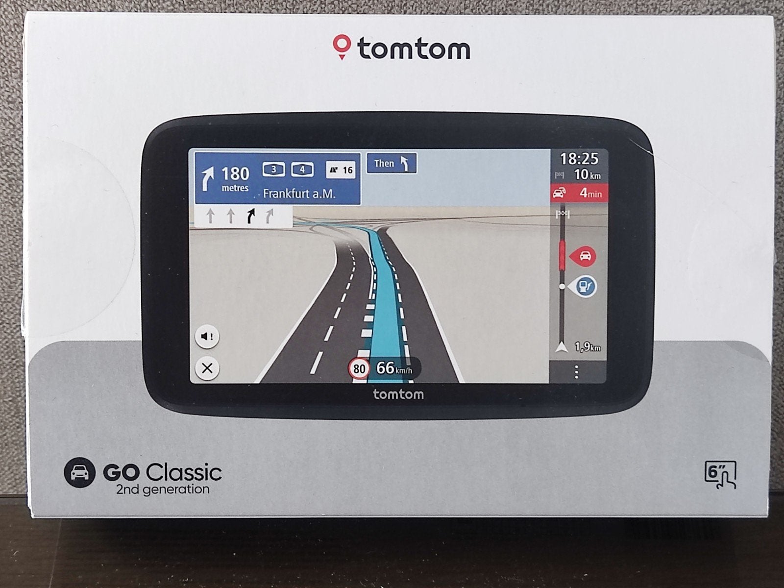 tomtom Go Classic 2nd generation 6", Ophalen of Verzenden, Zo goed als nieuw