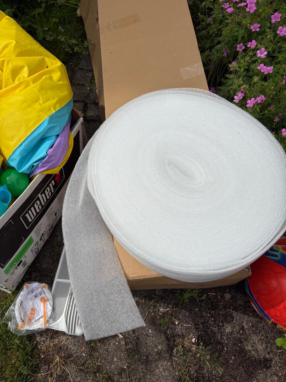 Rand isolatie, Overige materialen, Zo goed als nieuw, 15 m² of meer, Ophalen
