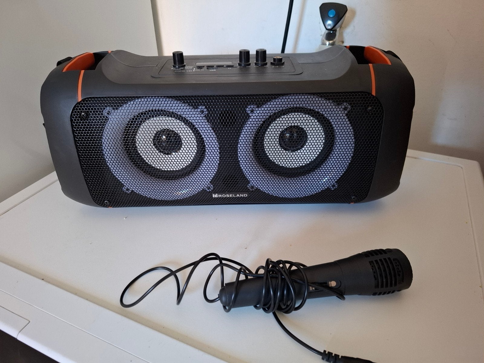 Partyspeaker te koop aangeboden!, Audio, Tv en Foto, Overige merken, Gebruikt, Overige typen, Ophalen of Verzenden