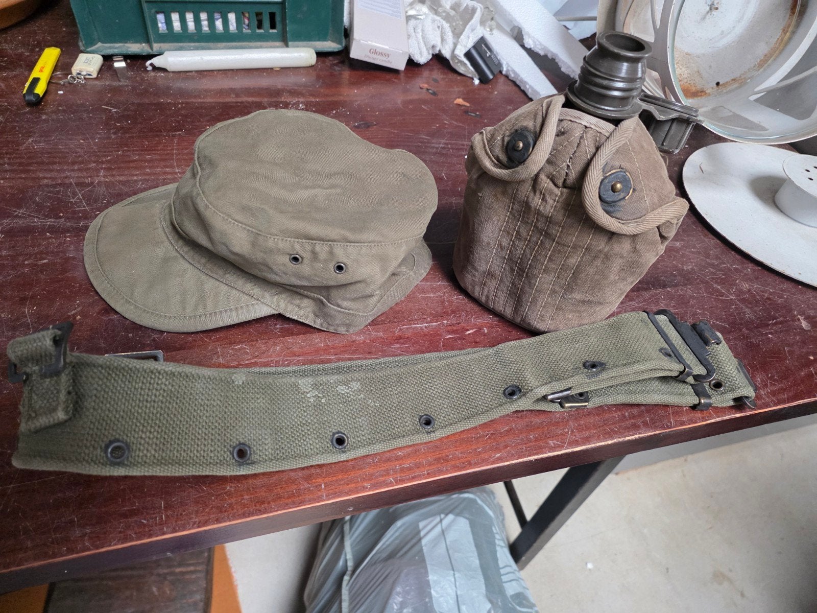 Militaire artikelen/ leger pet, Ophalen of Verzenden, Landmacht, Nederland, Helm of Baret