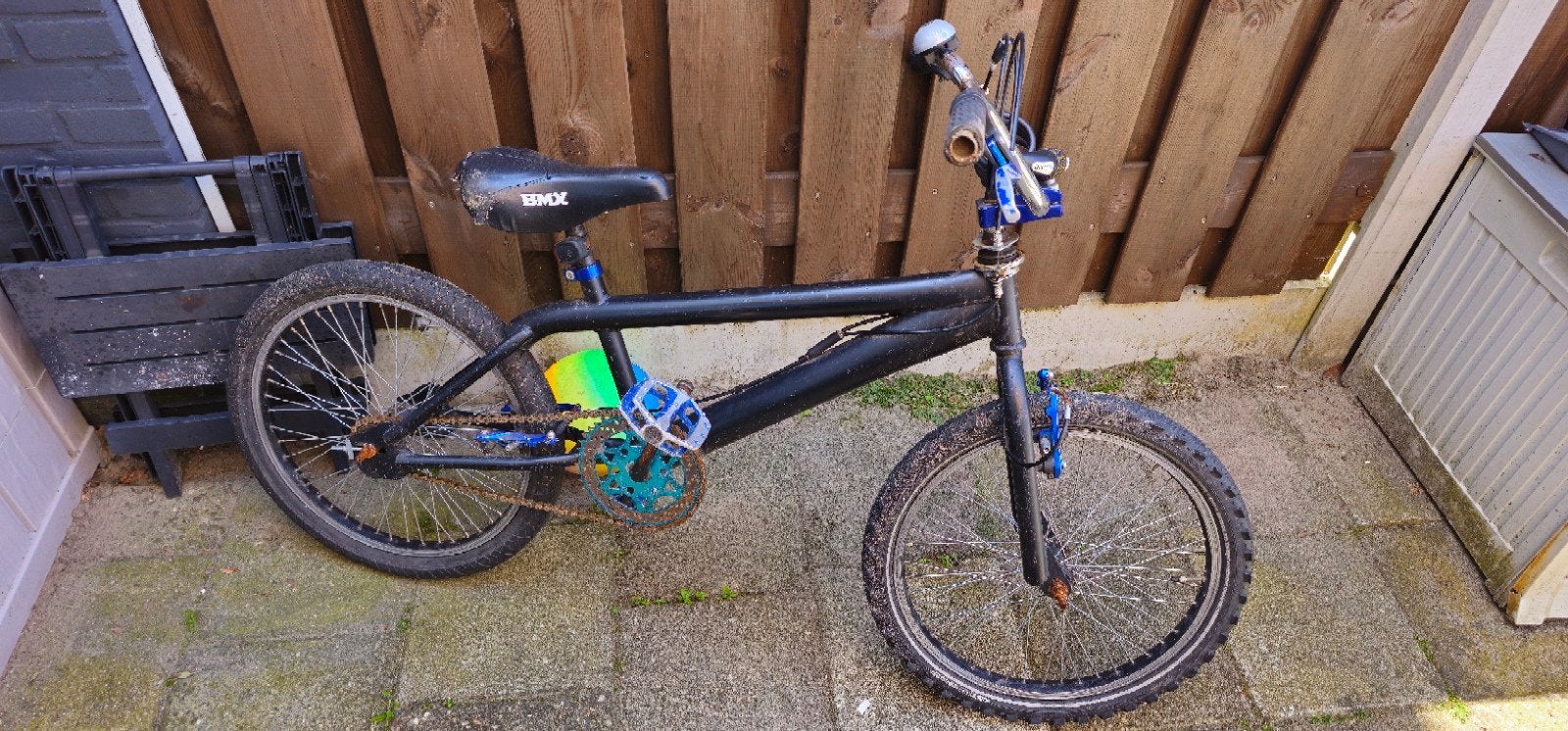 Bmx, Gebruikt, Staal, Velgrem, Stuur 360° draaibaar