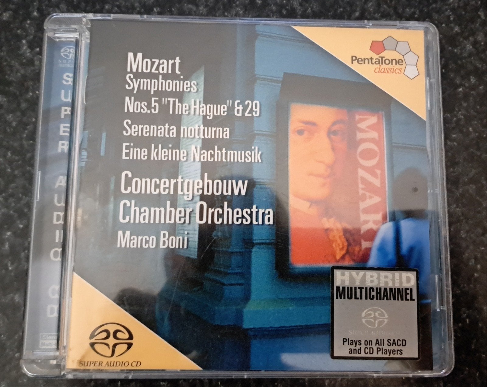Mozart Symphonies Nos. 5, 29, Serenades - Concertgebouw CO, Cd's en Dvd's, Cd's | Klassiek, Mozart, Inclusief doosje, Ophalen of Verzenden