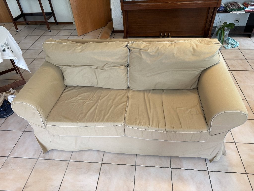 Zitbank  2 Personen, Ophalen, Gebruikt, 150 tot 200 cm, Tweepersoons