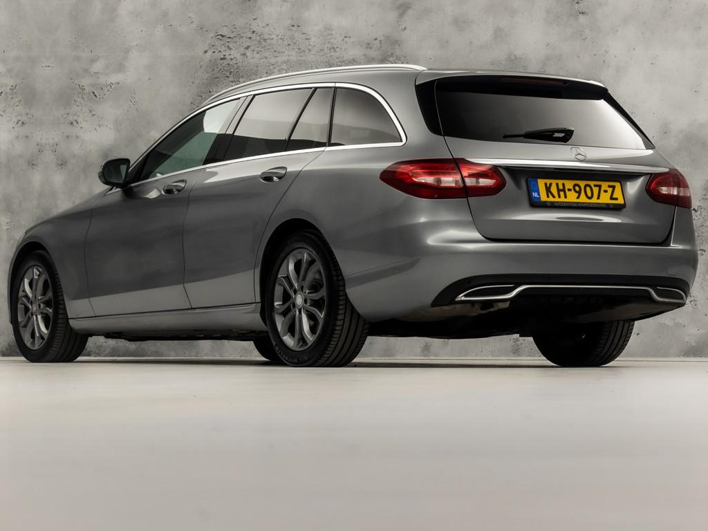Mercedes-Benz C-Klasse 180 Sport Automaat (NAVIGATIE, LEDER,, Auto's, Automaat, 12 maanden, Achterwielaandrijving, Automatische klimaatregeling